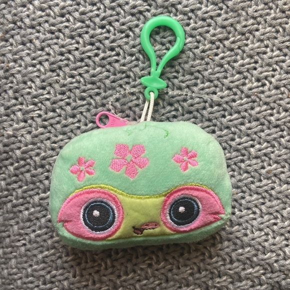 🦥 Sloth plush keychain zipper pouch + 🎁Bonus kawaii scoop mix💕 animal jam radz - Picture 3 of 9